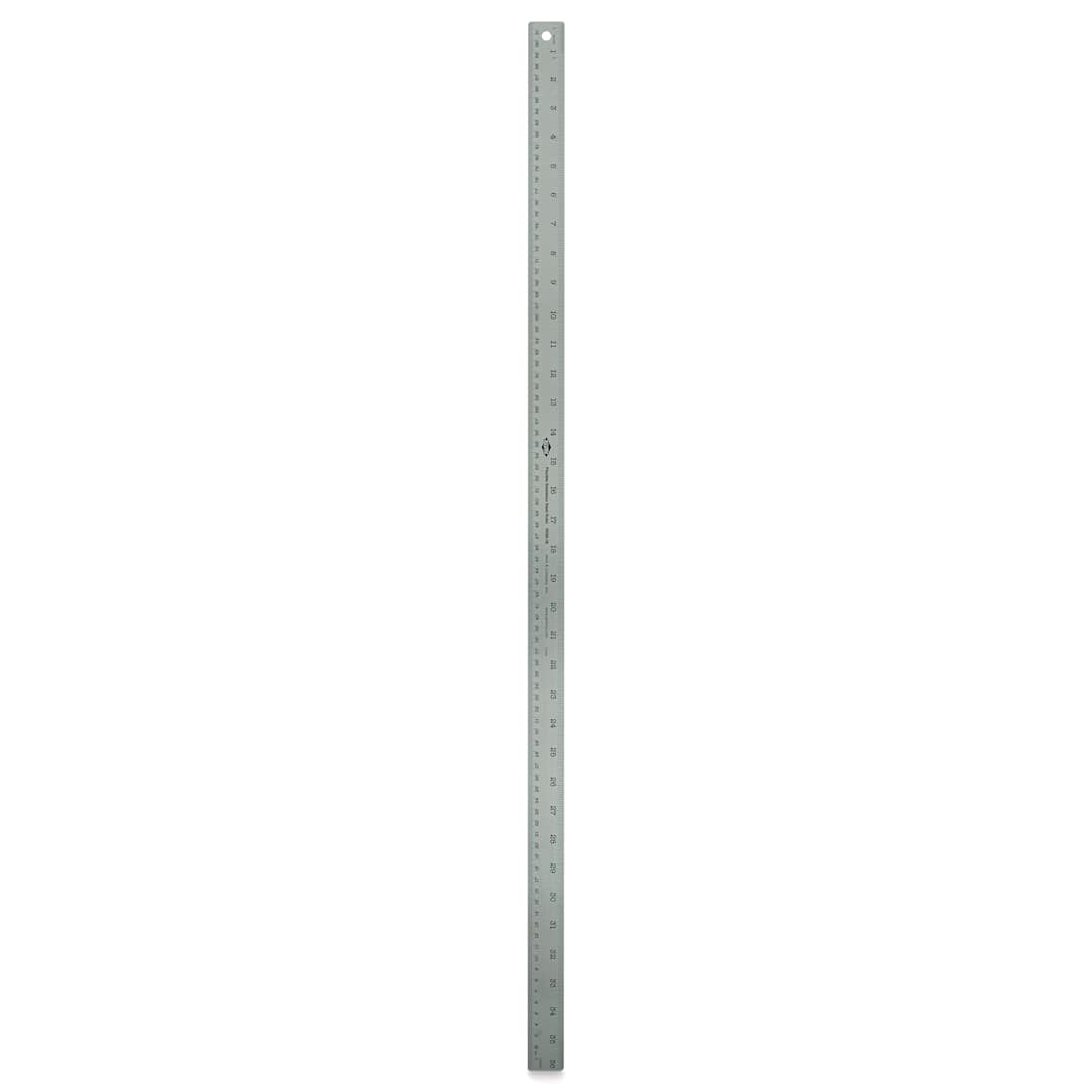 Open in modal - Alvin Non-Skid Stainless Steel Flex Ruler - 36"