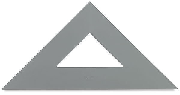 Open in modal - Westcott Professional Triangles - Top view of 45/90 degree Triangle