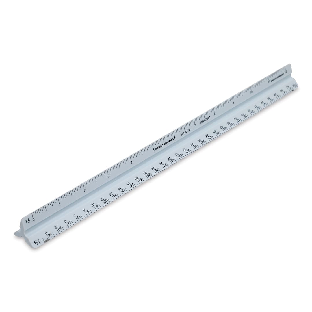 Open in modal - Staedtler Triangular Scale - 12", Architect