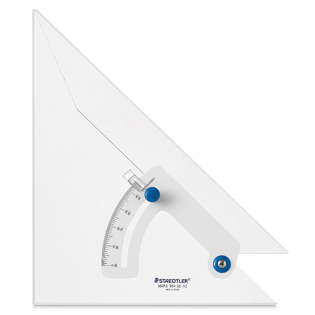 Open in modal - Staedtler Mars Adjustable Triangle - 12"