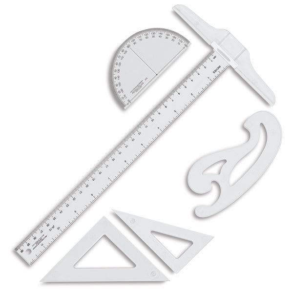 Open in modal - Westcott C-Thru Student Kit - Components of kit shown
