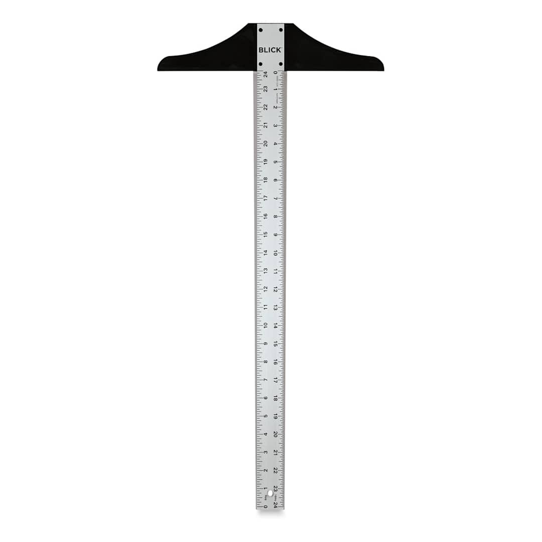 Open in modal - Blick Standard Aluminum T-Square - 24" - front