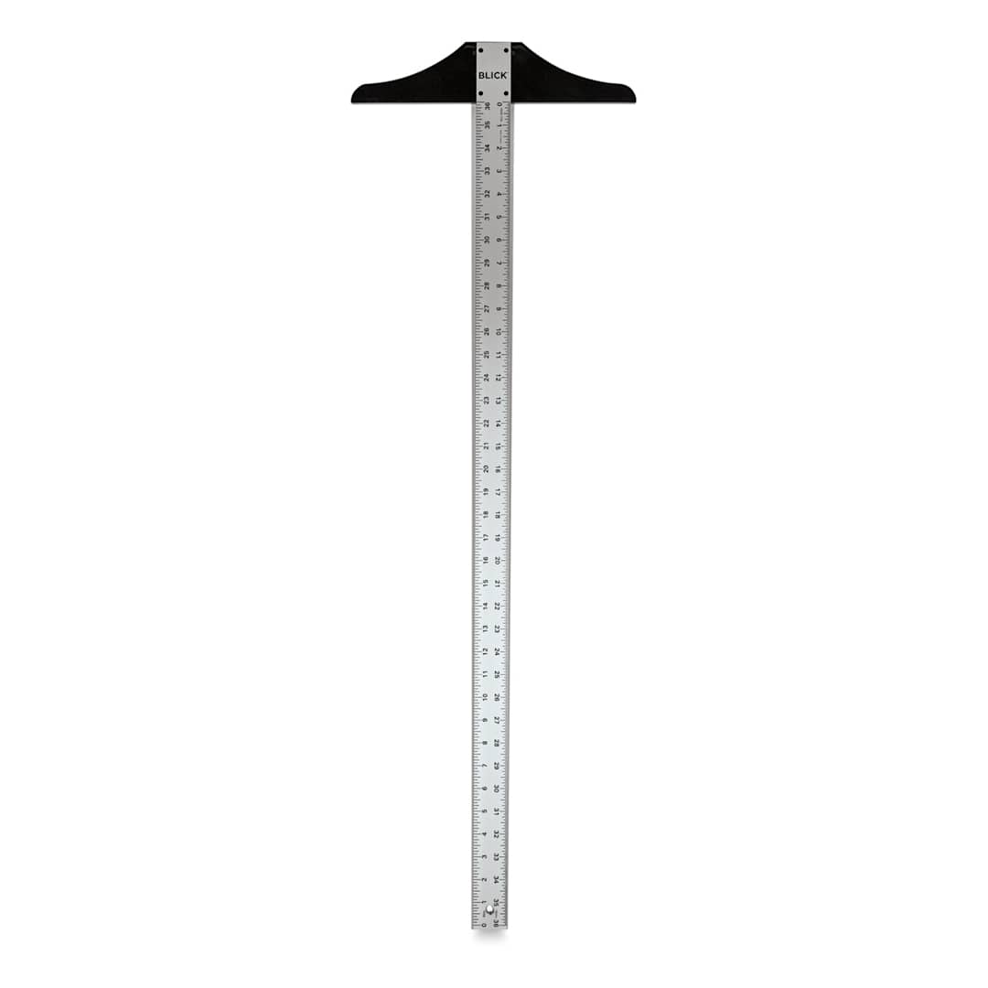Open in modal - Blick Standard Aluminum T-Square - 36" - front