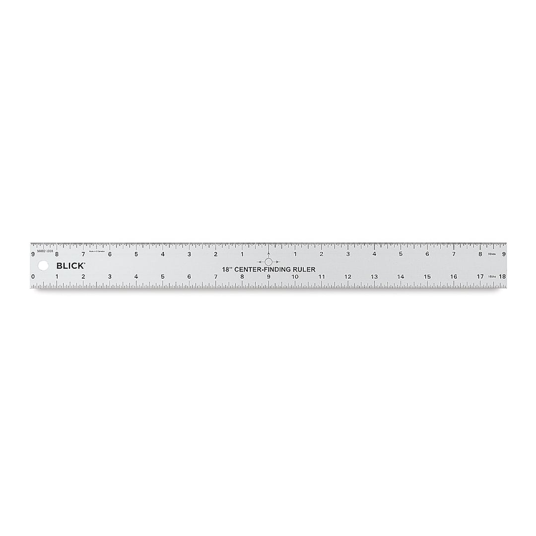 Open in modal - Blick Center Finding Ruler - 18"