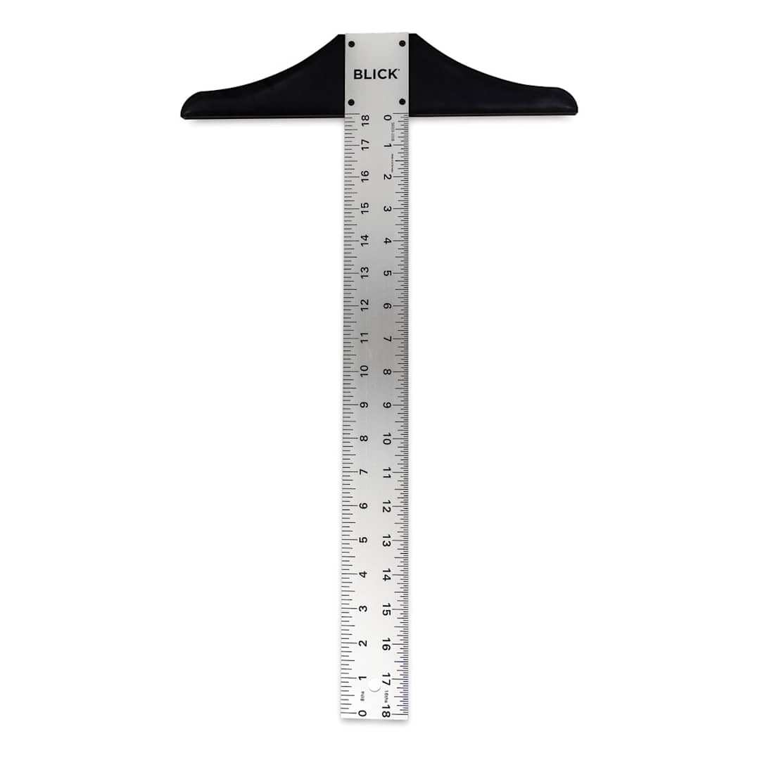 Open in modal - Blick Heavy-Duty T-Square - 18" Long - front