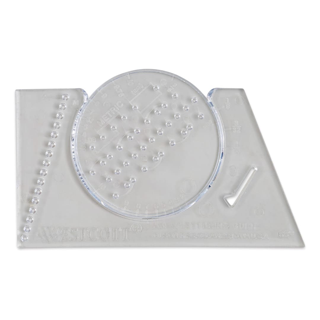 Open in modal - Westcott Ames Lettering Guide