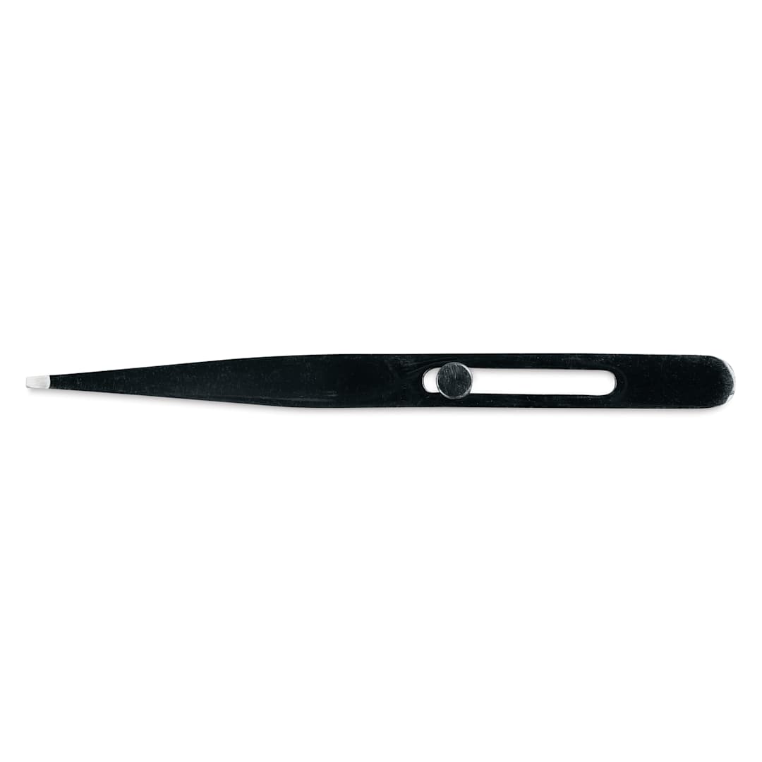 Open in modal - Excel Blades Slide Lock Pointed Tweezers
