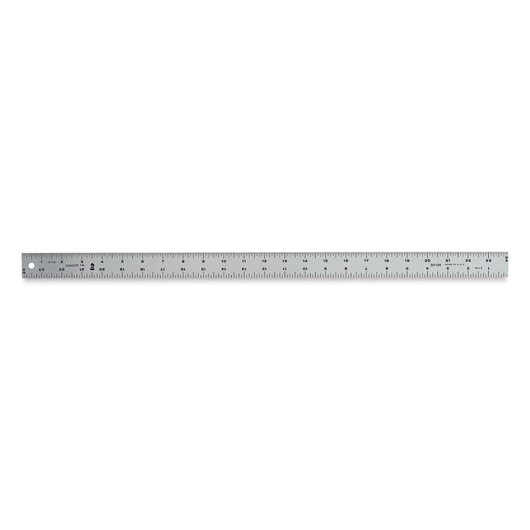 Open in modal - Fairgate Aluminum Straight Edge Rulre - 24"