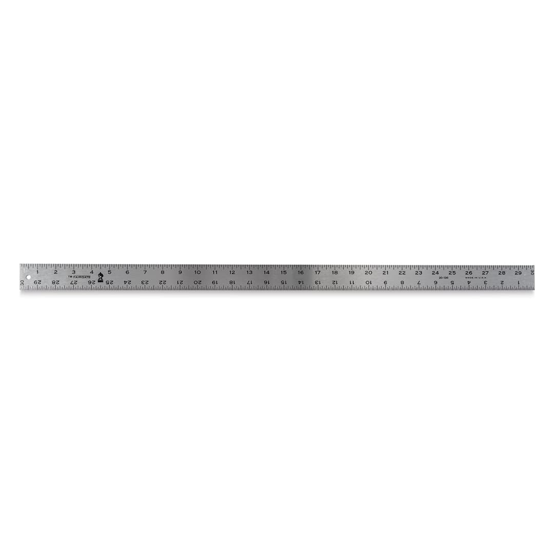 Open in modal - Fairgate Aluminum Straight Edge Ruler - 30"
