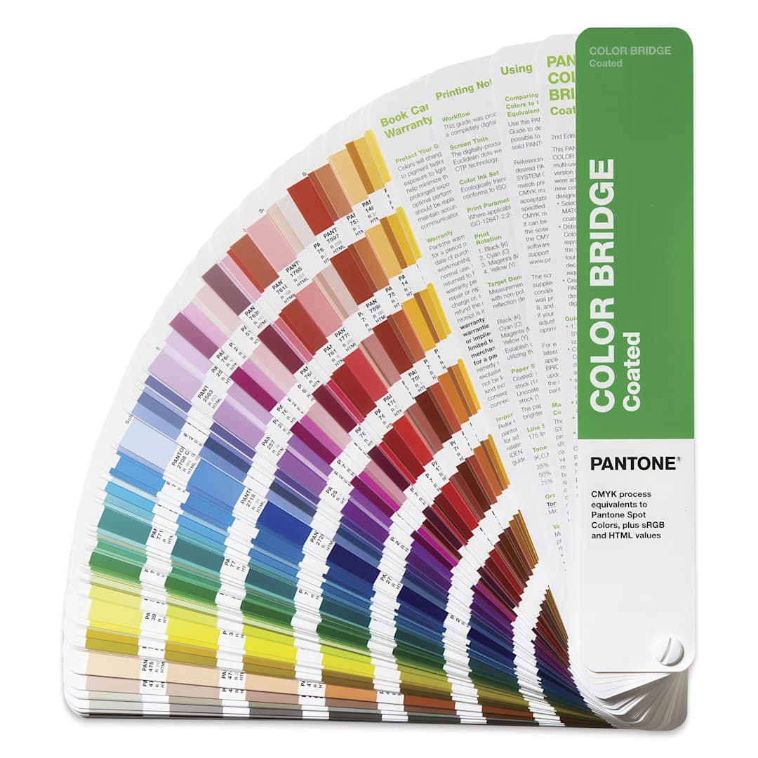 Open in modal - Pantone Color Bridge Guide Coated - 2,359 Colors, fanned out