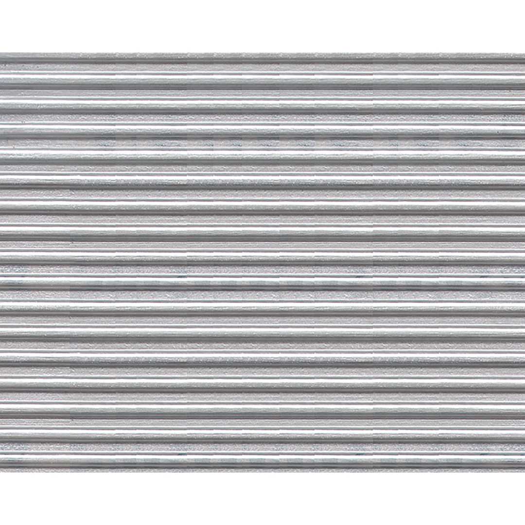 Open in modal - Plastruct Patterned Sheets, Corrugated Siding, 1:48 Scale, finished example