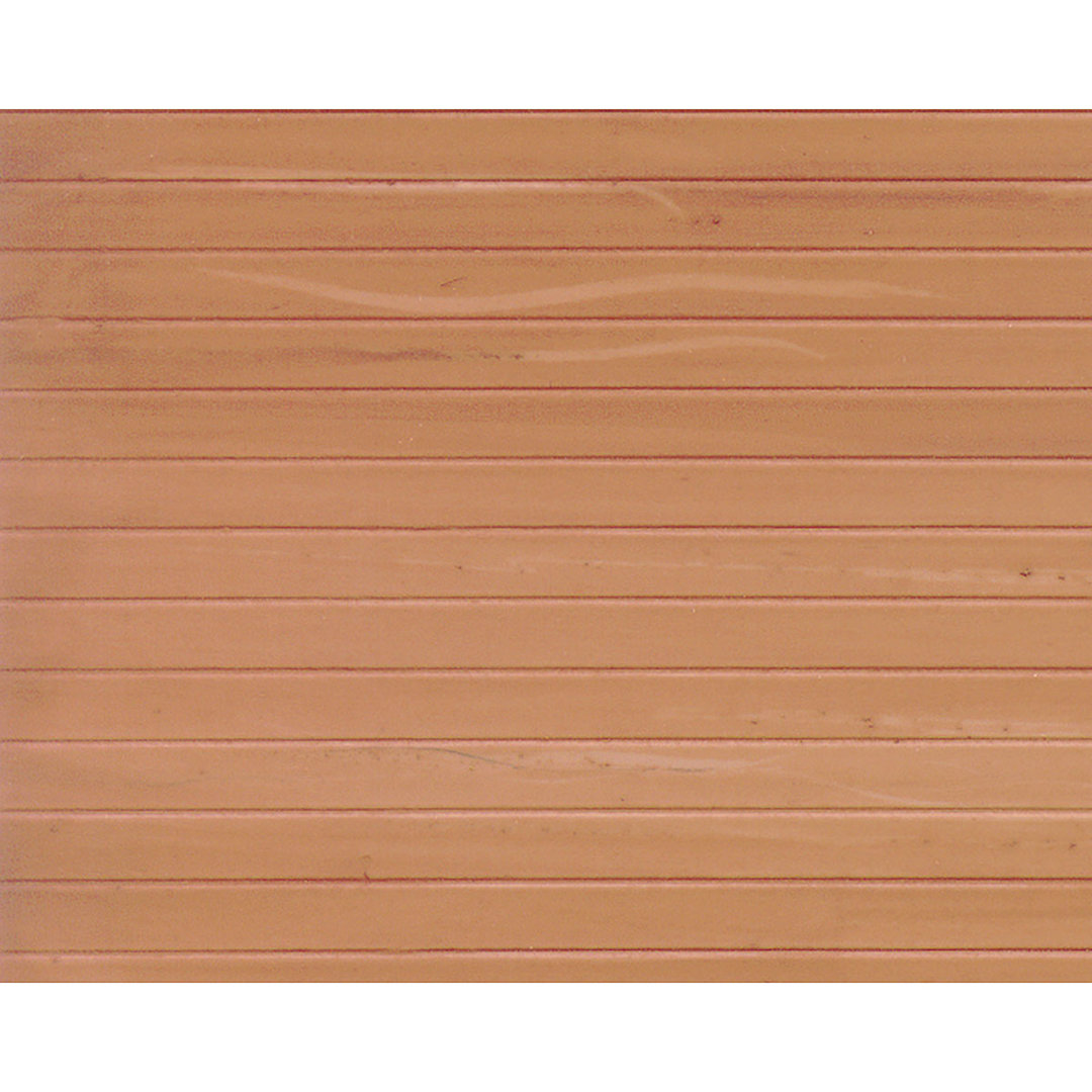 Open in modal - Plastruct Patterned Sheets, Wood Planking, 5/32", finished example