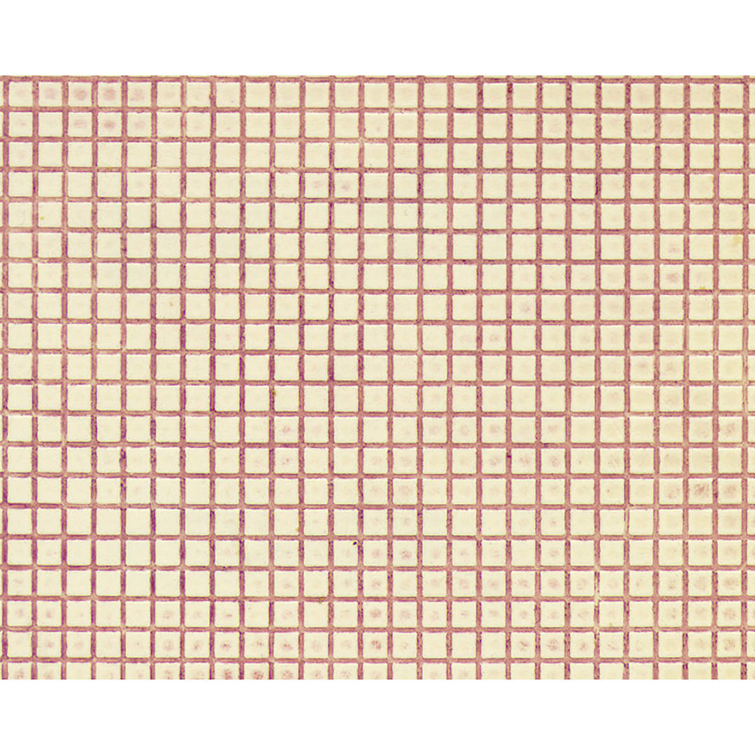 Open in modal - Plastruct Patterned Sheets, Square Tile, 5/64", finished example