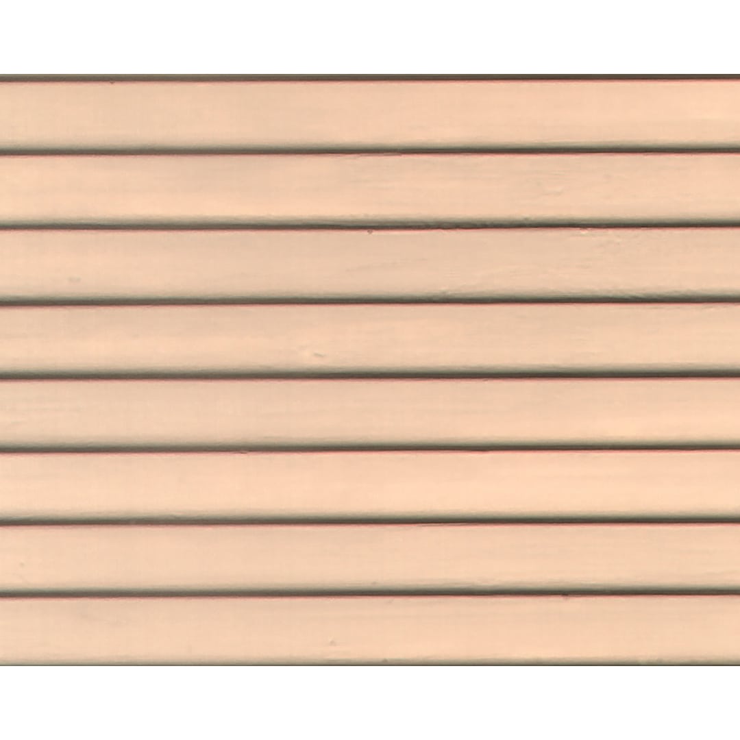 Open in modal - Plastruct Patterned Sheets, Clapboard Siding, 1/4", finished example
