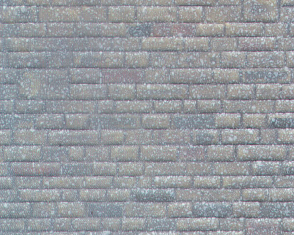 Open in modal - Plastruct Patterned Sheets, Dressed Stone/Block 1:48 Scale (finished example)