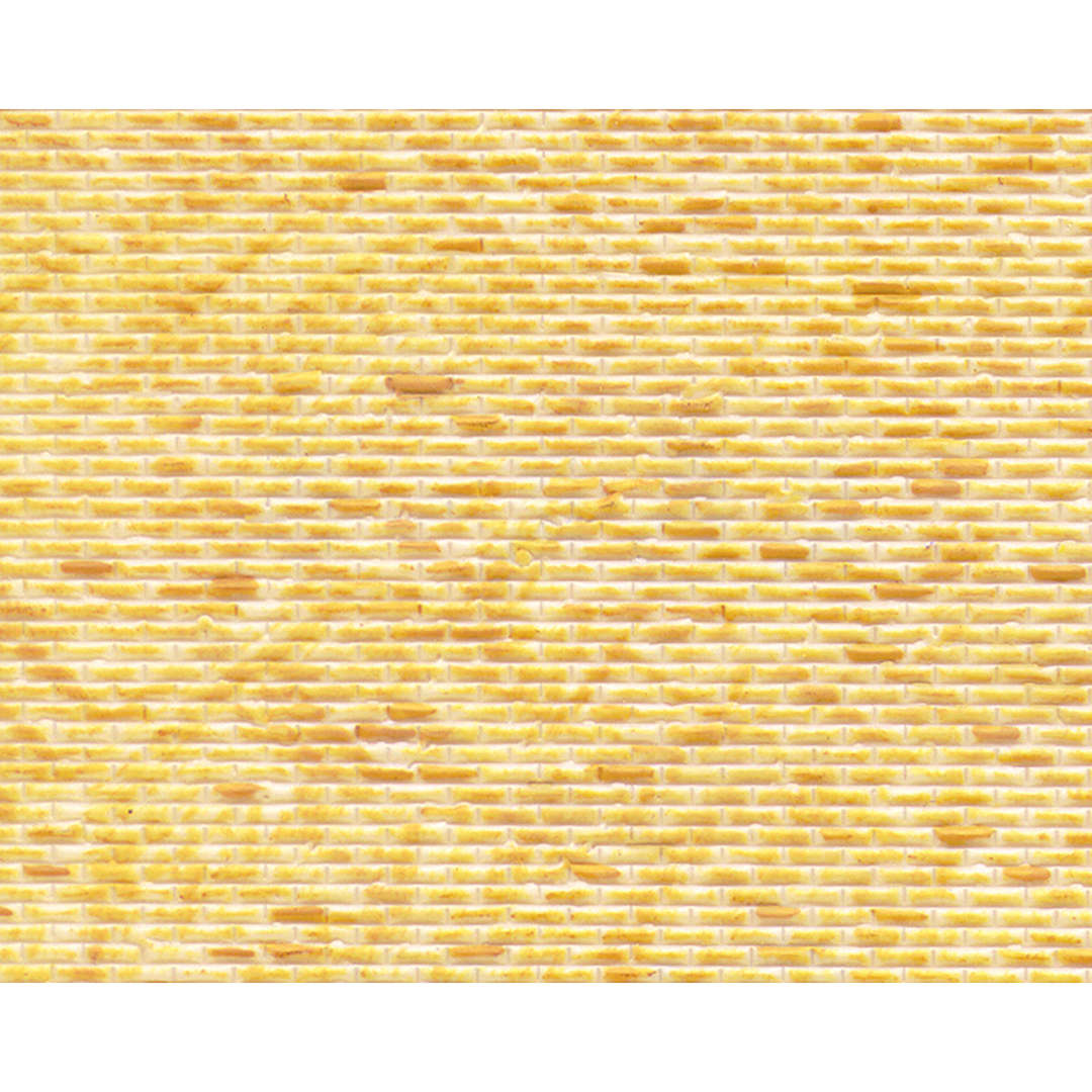 Open in modal - Plastruct Patterned Sheets, Brick, Rough, 1:100 Scale, finished example