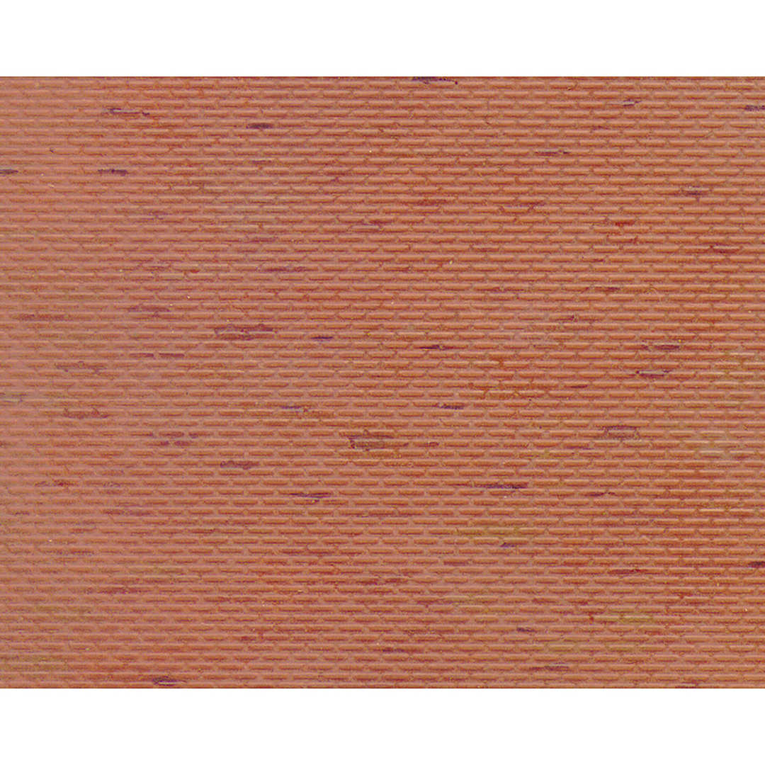 Open in modal - Plastruct Patterned Sheets, Brick, 1:125 Scale, finished example