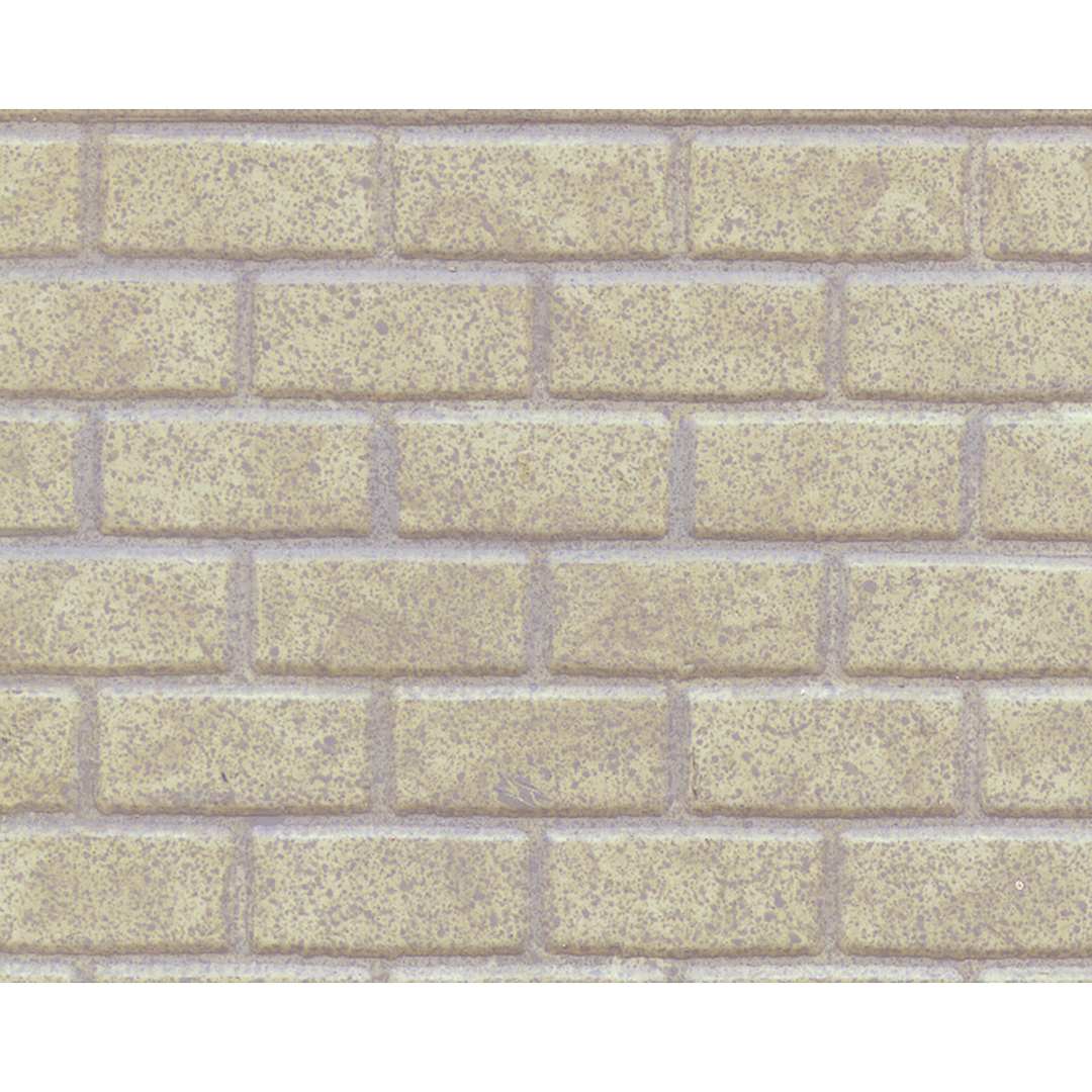 Open in modal - Plastruct Patterned Sheets, Cement Block, 1:24 Scale, finished example