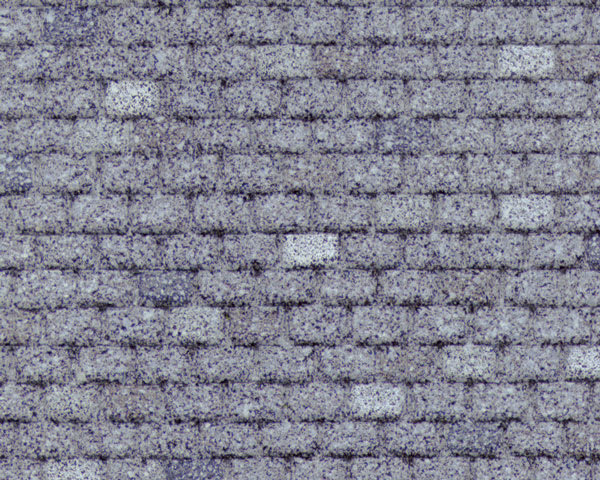 Open in modal - Plastruct Patterned Sheets, Asphalt Shingle, 1:48 Scale (finished example)