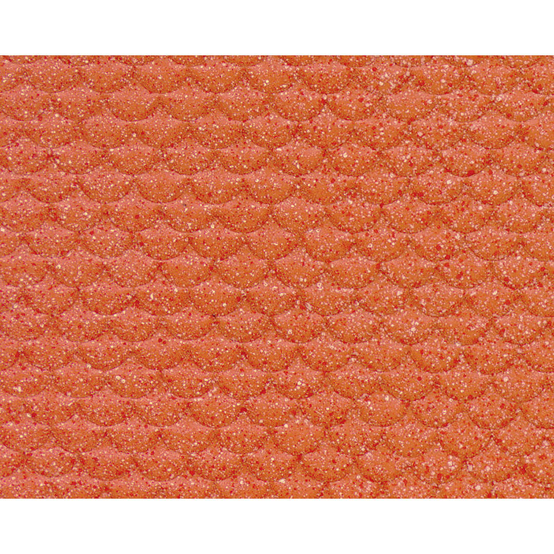 Open in modal - Plastruct Patterned Sheets, Scalloped Edge Tile, 1:48 Scale, finished example