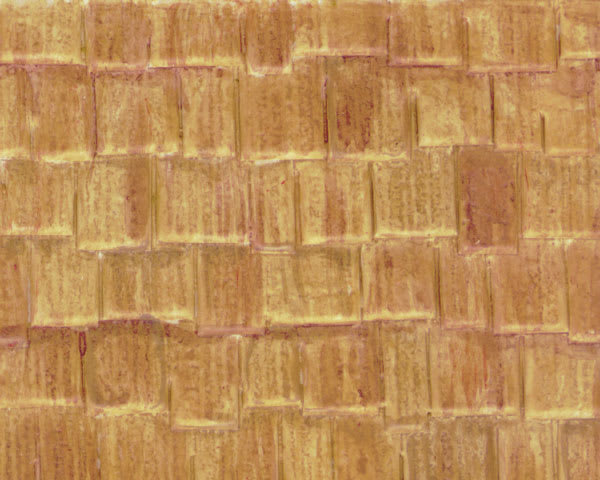 Open in modal - Plastruct Patterned Sheets, Wood Shake Shingle, 1:24 Scale, finished example