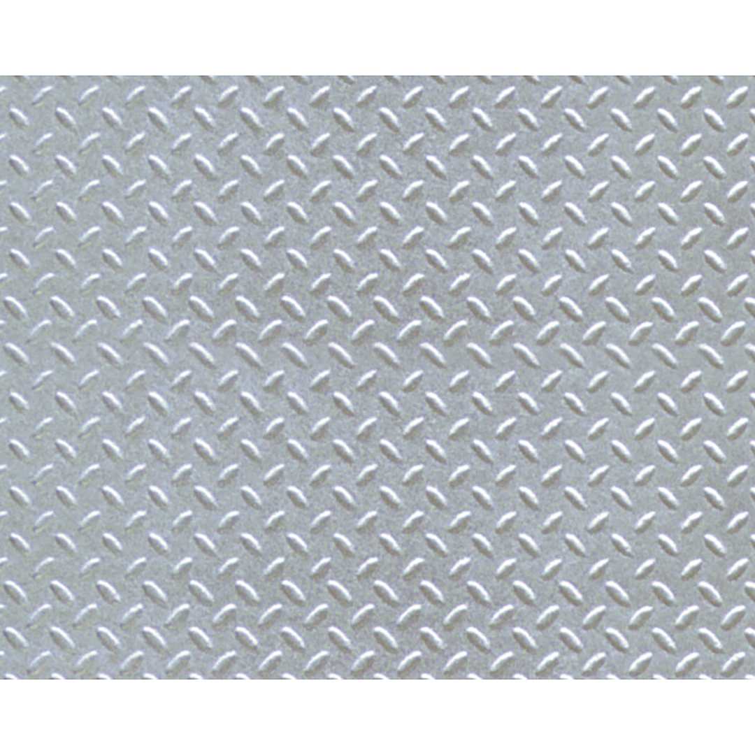 Open in modal - Plastruct Patterned Sheets, Diamond Plate, 1:48 Scale, finished example