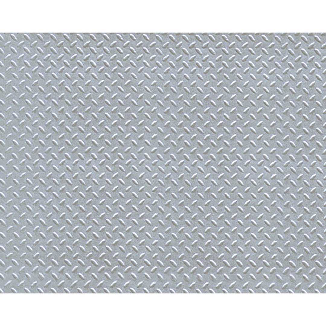 Open in modal - Plastruct Patterned Sheets, Diamond Plate, 1:100 Scale, finished example