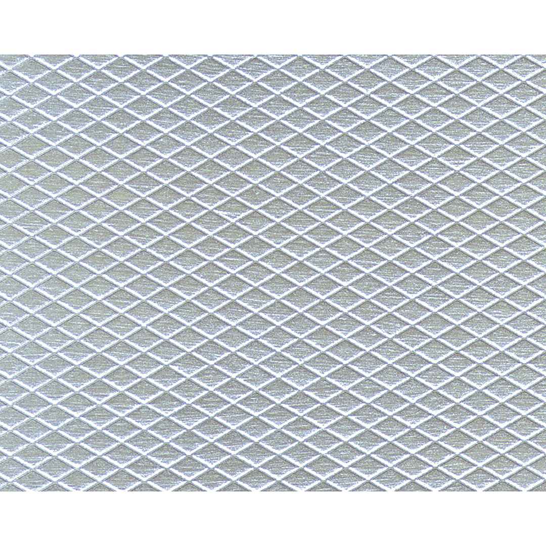 Open in modal - Plastruct Patterned Sheets, Tread Plate, 1:48 Scale, finished example