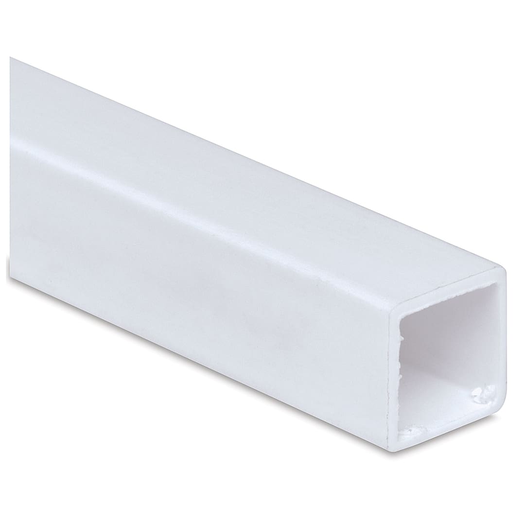 Open in modal - Square Styrene Tubing - 3/8", Pkg of 4