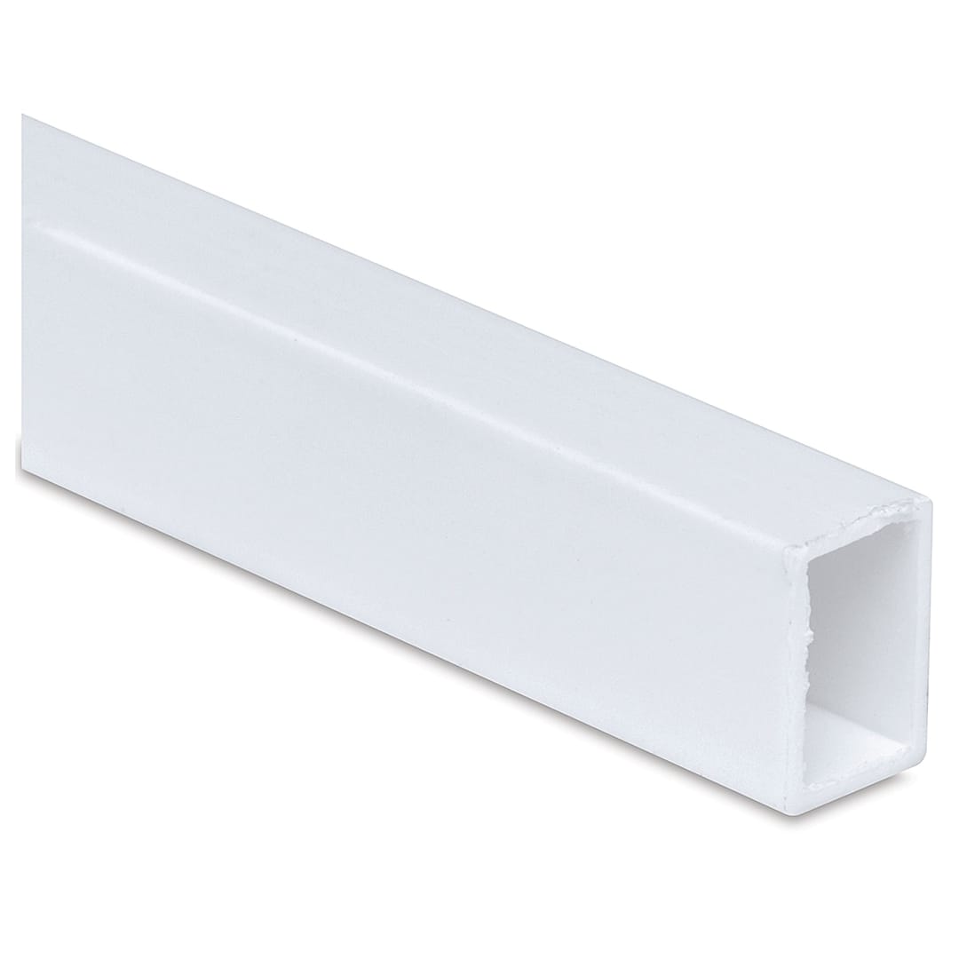 Open in modal - Rectangular Styrene Tubing - 3/8", Pkg of 4