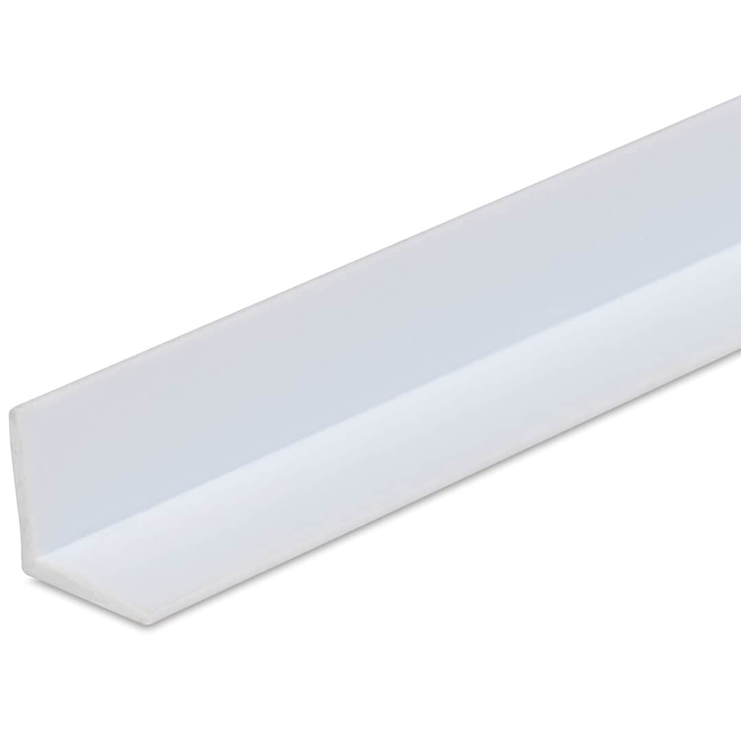 Open in modal - Plastruct Styrene Structural Angles - Pkg of 5, 3/16'' H x 3/16'' W x 24'' L