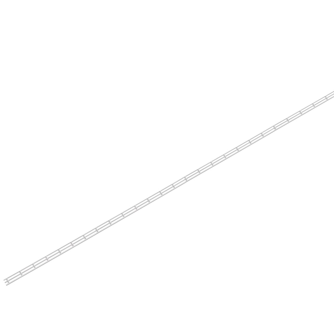 Open in modal - Plastruct Styrene Structural Stair Rails - Pkg of 2, 1:200 Scale, 1/4'' H x 7/16'' W x 3-5/8'' L