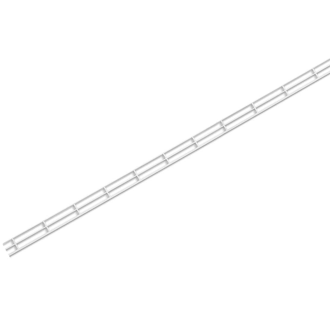 Open in modal - Plastruct Styrene Structural Stair Rail - 1:48 Scale, 7/8'' H x 1-1/2'' W x 24'' L