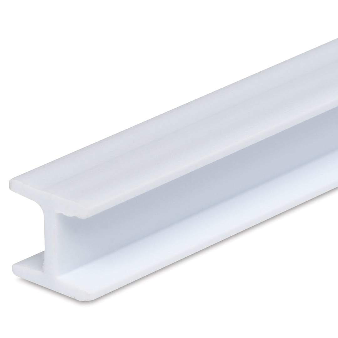 Open in modal - Plastruct Styrene Structural H Column - Pkg of 4, 3/8'' H x 3/8'' W x 15'' L