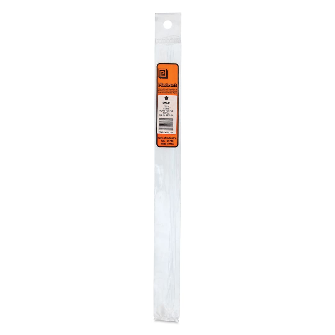 Open in modal - Plastruct Plastic Pentagon Rod - Pkg of 10, 0.02" W × 10" L