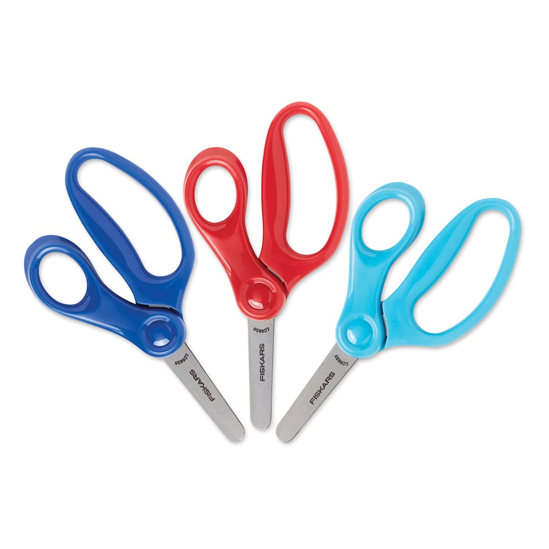 Open in modal - Fiskars Scissors - Pack of 3, Blunt, 5''