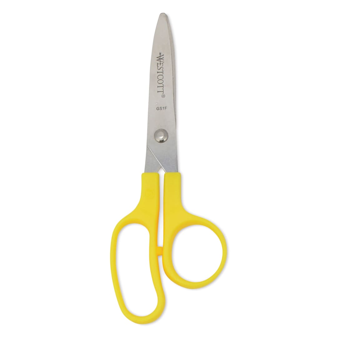 Open in modal - Acme Kleencut Kids' Scissors - Set of 12, with Rack, Pointed