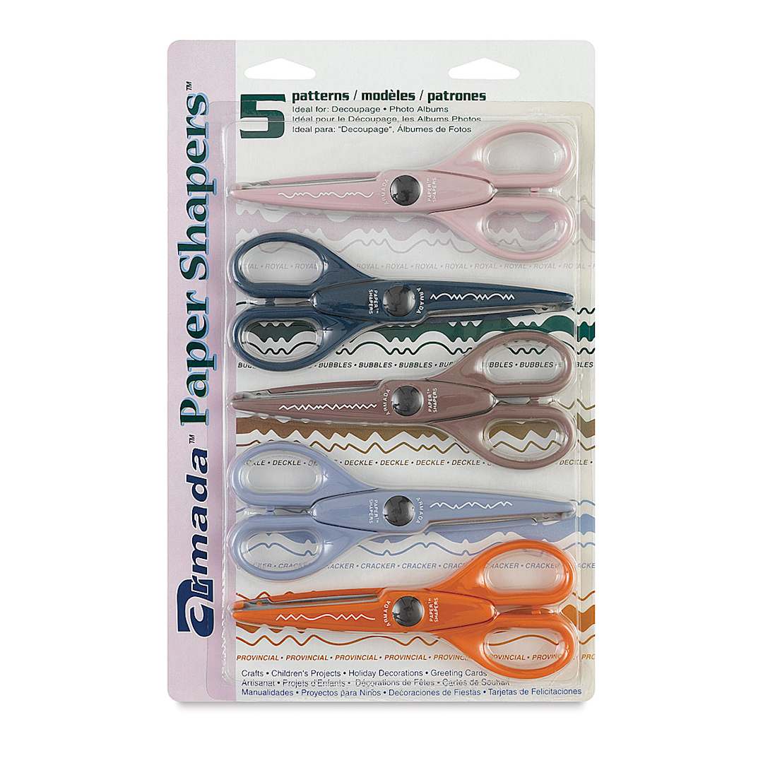 Open in modal - Armada Paper Shapers - Blister package of 5 Shapers with Royal theme