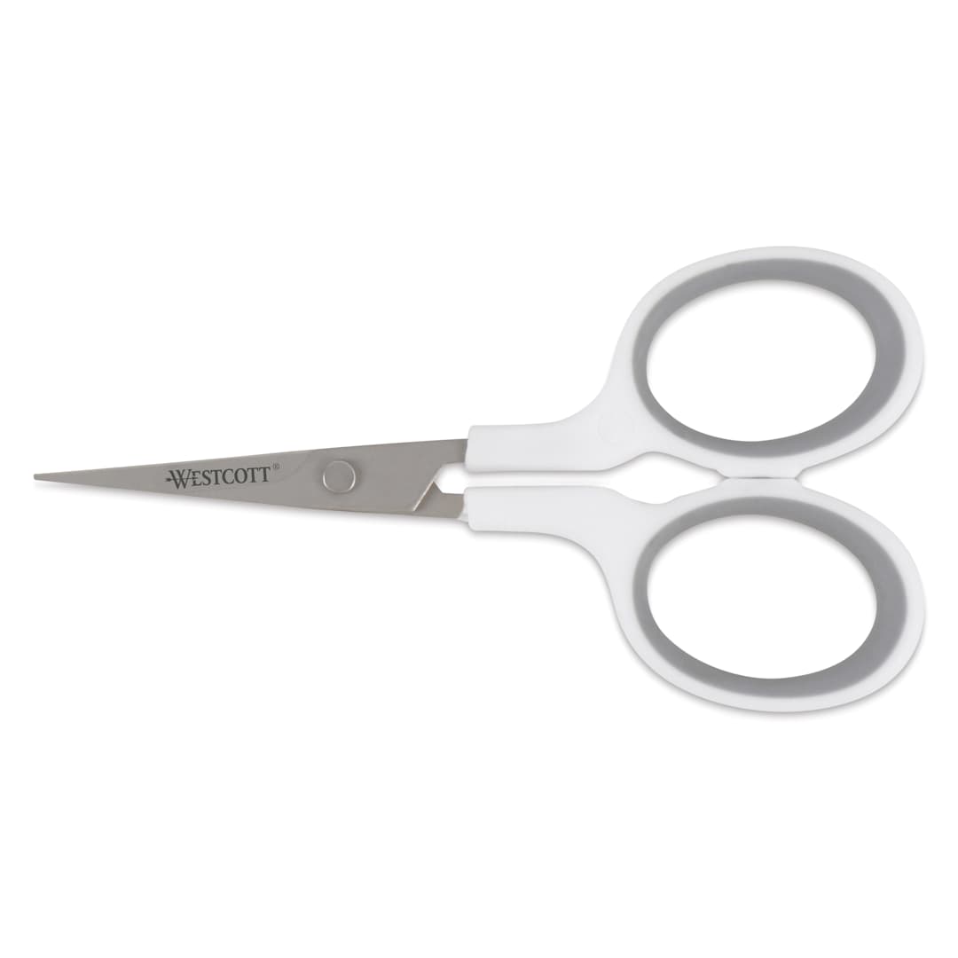 Open in modal - Westcott Titanium Bonded Curved Blade Embroidery Scissors - 4" Blade