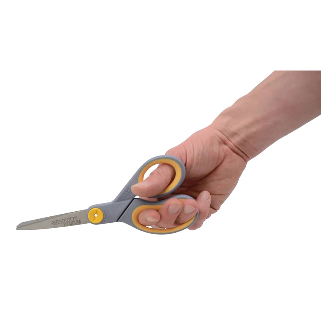 Open in modal - Westcott Titanium Scissors - Large, 8", Straight