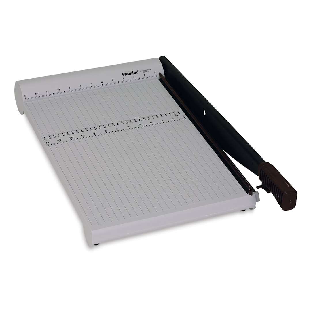 Open in modal - Martin Yale PolyBoard Trimmer - Angled view of 18 inch Trimmer