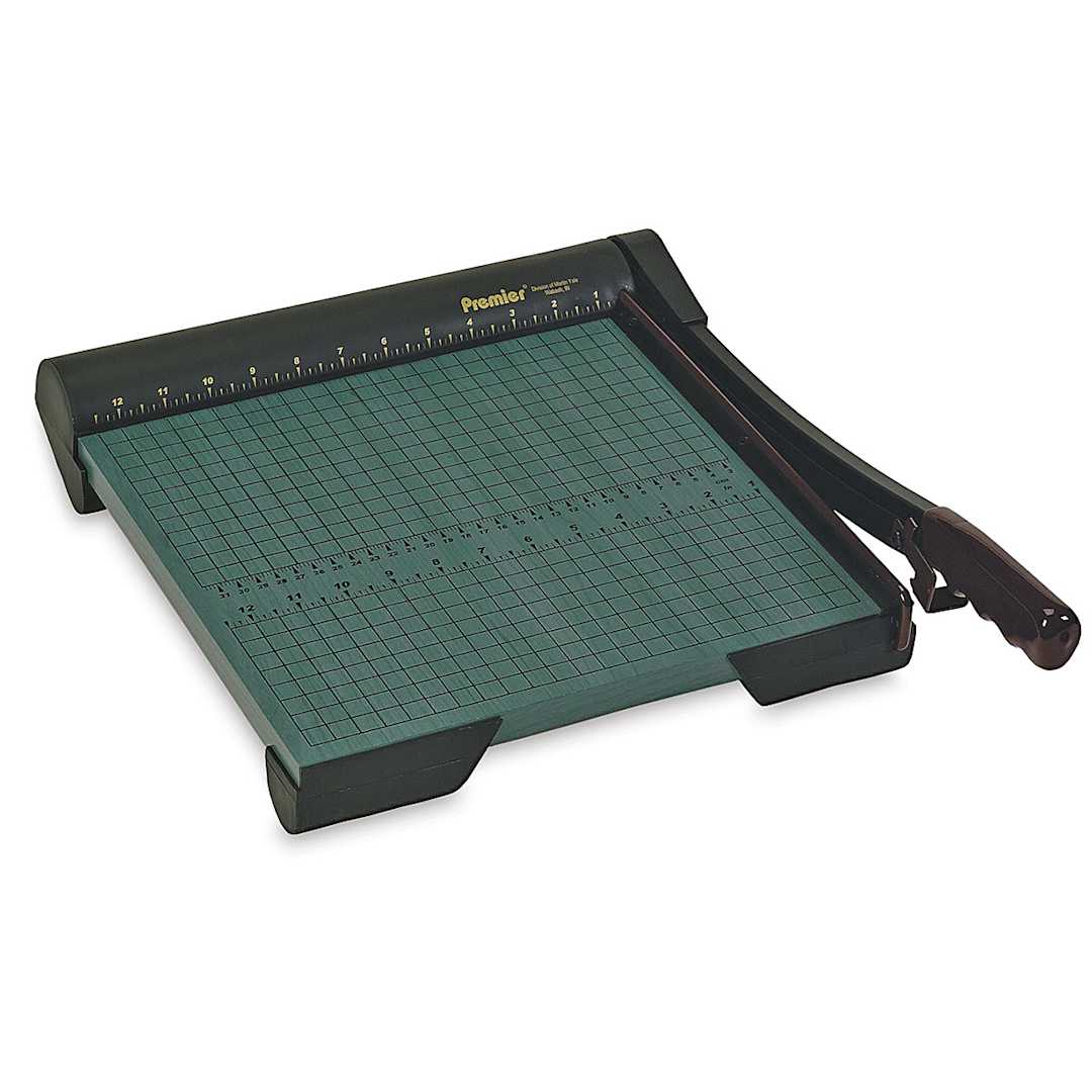 Open in modal - Martin Yale Trimmer - 12" Cut, 13-3/4" x 19", Wood