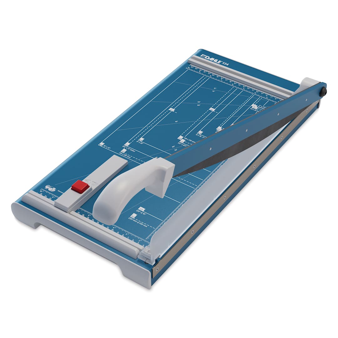 Open in modal - Dahle Professional Series Guillotine Paper Trimmer - 18" Cutting Length, 22-3/4" x 11-1/4"