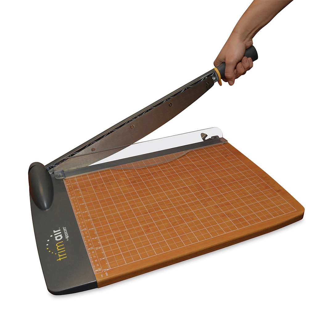 Open in modal - Westcott Trimair Trimmer - Guillotine, 15' Cut - ready to cut