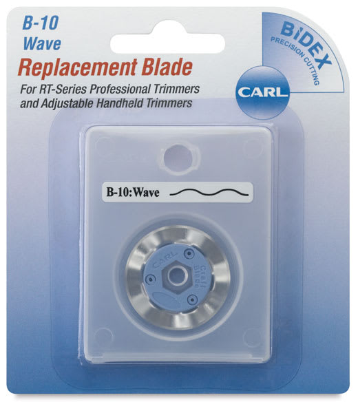 Open in modal - Rotary Trimmer Replacement Blades - Package of Single Long Wave Blade