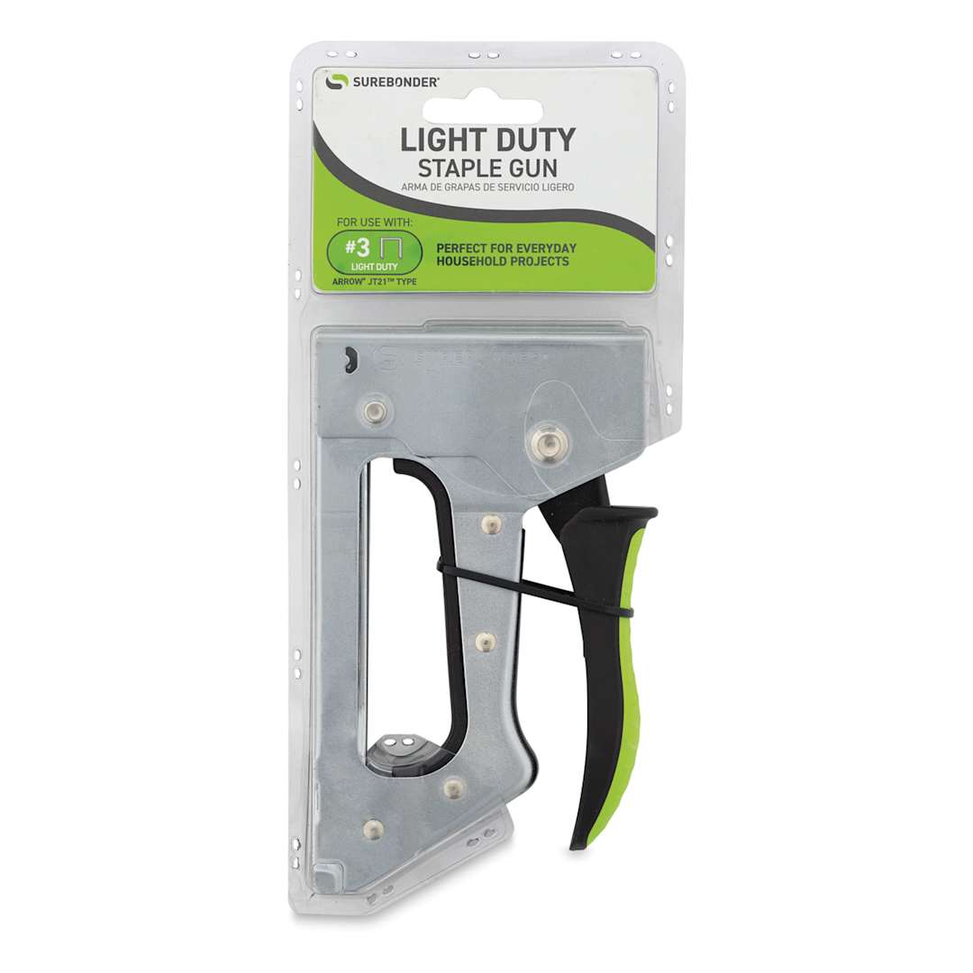 Open in modal - Surebonder Light Duty Staple Gun, Front Of Package