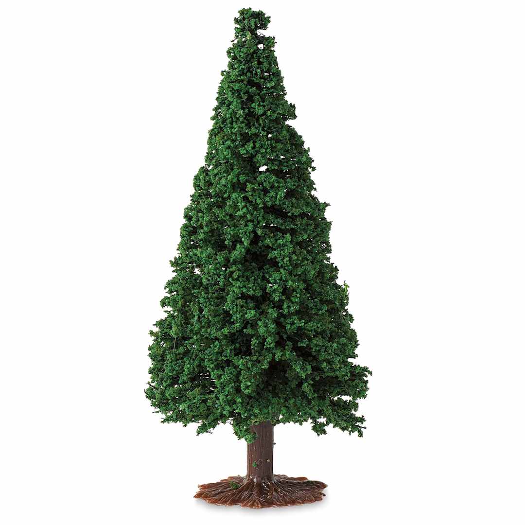 Open in modal - Schulcz Scale Model Trees - Pine Tree, Metal Trunk, 100 mm, Single