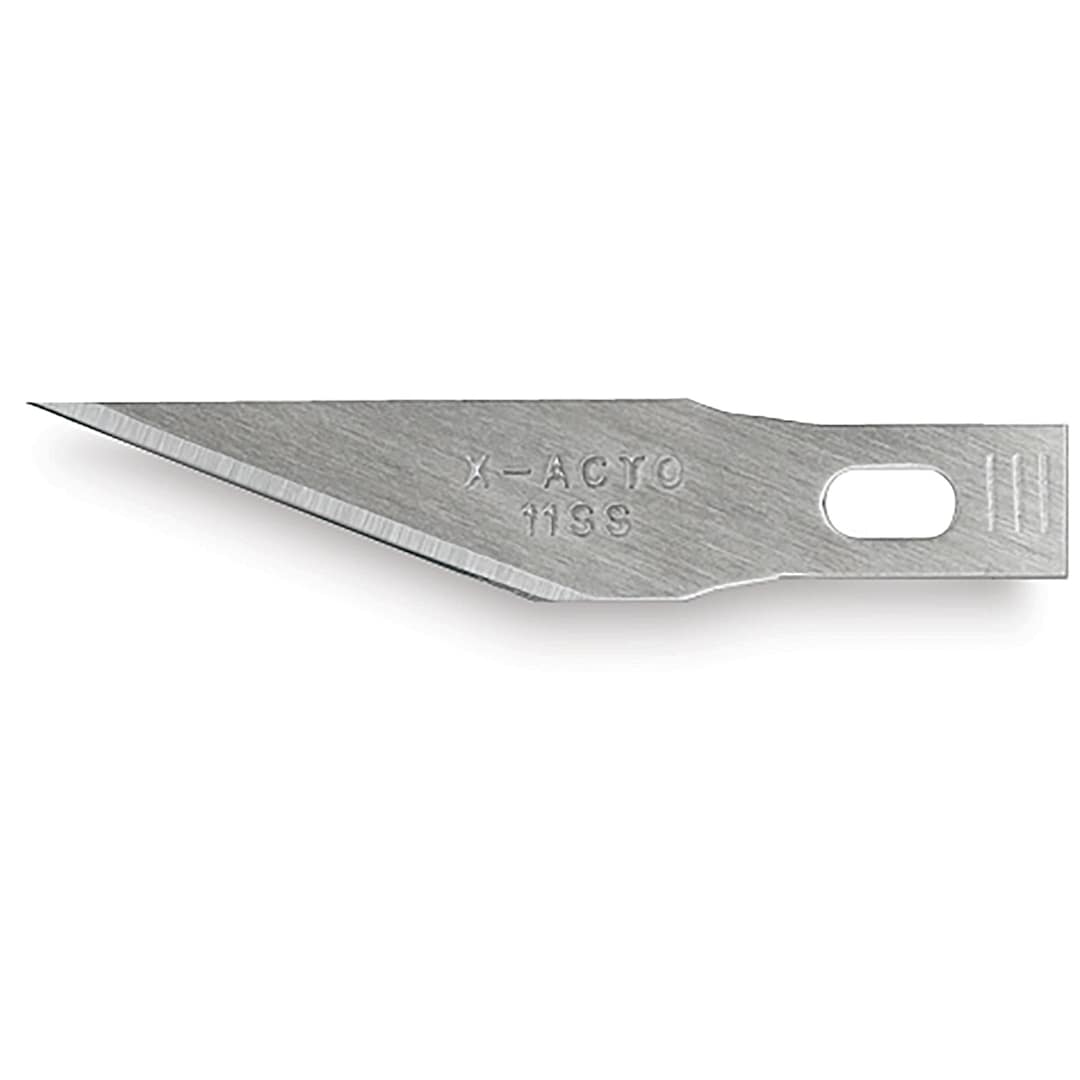Open in modal - X-Acto #11 Blades - Pkg of 5, Stainless Steel (single blade)