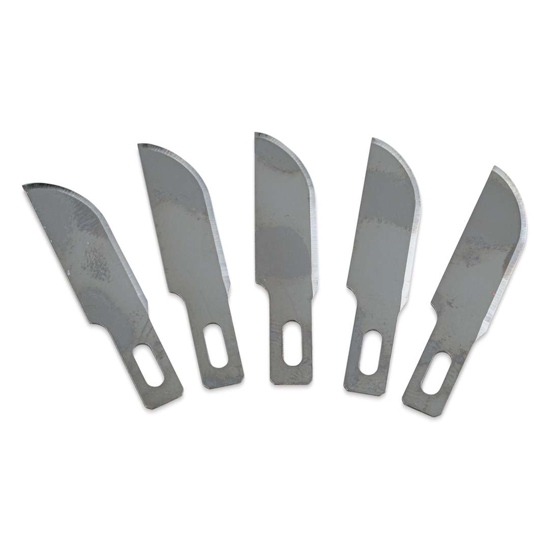 Open in modal - Excel Blades #10 Curved Edge Blade, blades fanned out