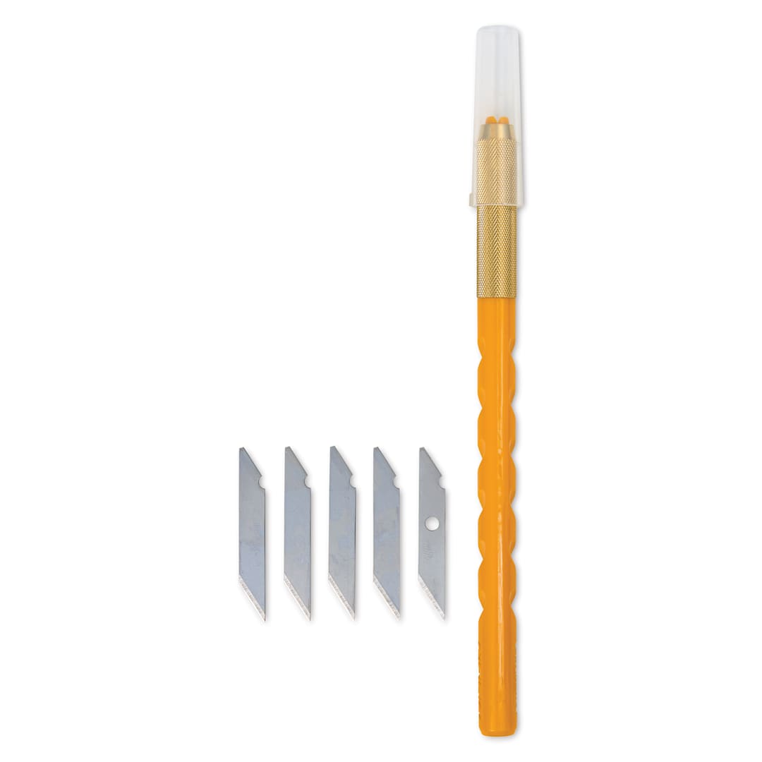 Open in modal - Olfa AK-1 Graphic Art Knife out of packaging